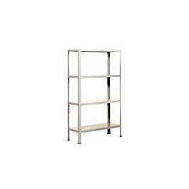 Rayonnage intérieur 1600x800x300 - 4 niveaux Blanc - SIMON RACK - 8425437061387