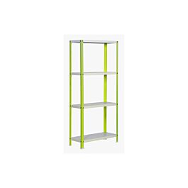 Rayonnage intérieur 1600x1000x400 - 4 niveaux Vert/Blanc - SIMON RACK - 8425437062162