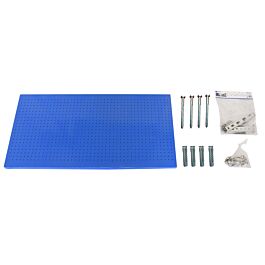 Kit établi mobile Bricolage - 600x1200x35 - 1 niveau Bleu - SIMON RACK - 8425437082245