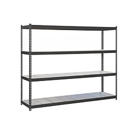 Étagère charge moyenne 500 à 600kg - 2000x1500x450 - 4 niveaux Anthracite - SIMON RACK - 8425437101595