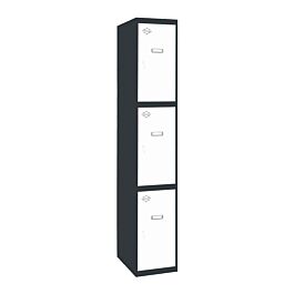 Vestiaire métallique 1800x400x500 - Anthracite/Bleu - SIMON RACK - 8425437105906