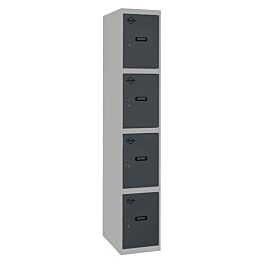 Vestiaire métallique 1800x400x500 - Gris/Anthracite - SIMON RACK - 8425437107481