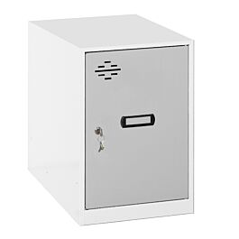 Vestiaire métallique monté 475x300x500 - Gris - SIMON RACK - 8425437116896