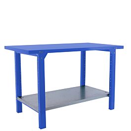 Kit établi mobile Bricolage - 830x1200x730 - 1 niveau Bleu - SIMON RACK - 8425437124754