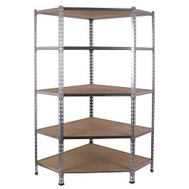 Étagère en kit charge légère sans vis 1800x900x300 - 5 niveaux Bois - SIMON RACK - 8425437135200