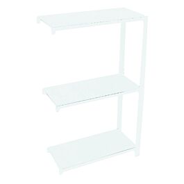 Rayonnage de bureau charge légère sans vis 1000x900x400 - 3 niveaux Gris - SIMON RACK - 8435104916957