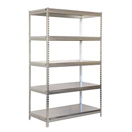 Étagère charge moyenne 300 kg 2000x1200x600 - 5 niveaux Galvanisé - SIMON RACK - 8435104936917