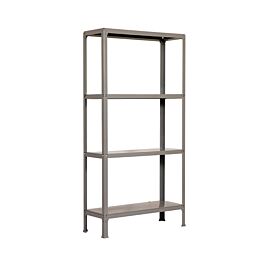 Rayonnage intérieur 1600x1000x300 - 4 niveaux Gris - SIMON RACK - 8435104938935