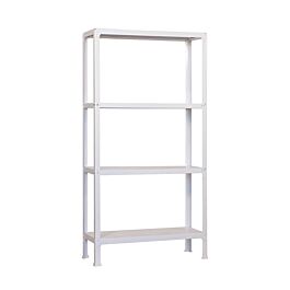 Rayonnage intérieur 1600x1000x300 - 4 niveaux Blanc - SIMON RACK - 8435104938942