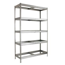 Étagère mobile charge moyenne 400kg - 2000x1500x450 - 5 niveaux Galvanisé - SIMON RACK - 8435104949849
