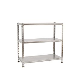 Étagère en kit charge légère sans vis 900x1100x500 - 3 niveaux Galvanisé - SIMON RACK - 8435104955970