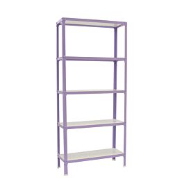 Rayonnage intérieur 1800x800x300 - 5 niveaux Blanc - SIMON RACK - 8435104962053