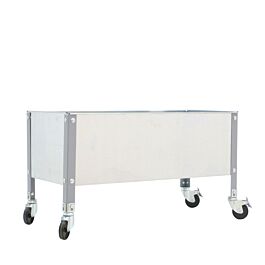 Jardinière mobile extérieure - 485x900x600 - 1 niveau Gris/Galvanisé - SIMON RACK - 8435104987100
