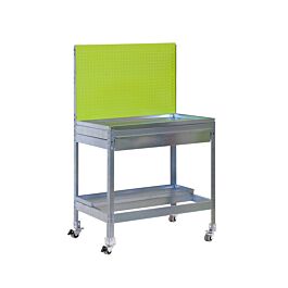 Établi de jardin - 1520x1200x400 - 2 niveaux Vert - SIMON RACK - 8435104988886