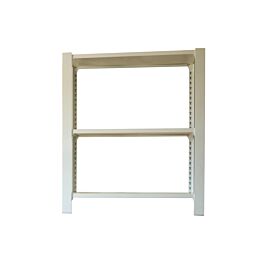 Rayonnage de bureau charge légère sans vis 1000x900x400 - 3 niveaux Blanc - SIMON RACK - 8435104993934