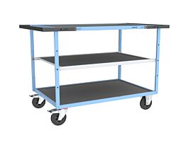Servante mécano-soudée 3 plateaux 1200x800 mm 400 kg - FIMM - 880703832