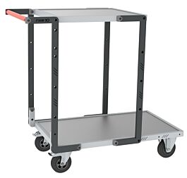 Servante 2 plateaux tôle roues CC 250 kg - FIMM - 884721311