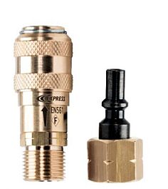 ENSEMBLE EXPRESS RACCORD RAPIDE + TÉTINE 911 POUR MANCHES SÉRIE 600 - EXPRESS - 911