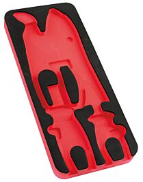 Module mousse vide pour 4 pinces - MOB OUTILLAGE - 9826000001
