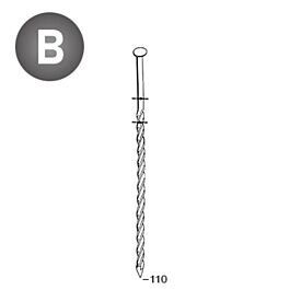 1200 COILS 38 X 110 TORSADÉES - ASLAFIX - 16381103