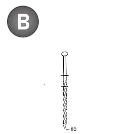 4500 COILS 28 X 80 TORSADÉES - ASLAFIX - 16F28803
