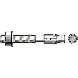 GOUJON T 12-10-25/105 INOX A4 BLISTER 10 pièces - ASLAFIX - PO07836BL