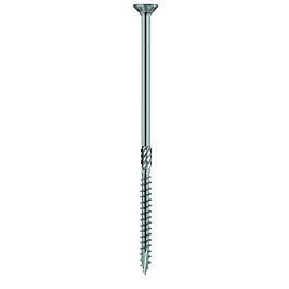 100 VIS BOIS VIS À BOIS - TÊTE FRAISÉE 6,0 X 120 GALVA RÉSINÉ - ASLAFIX - VBF60120