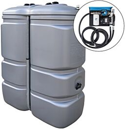 Station de distribution gasoil fuel 1000L en PEHD 52l/min – Murale - ALGI EQUIPEMENT - 07685200