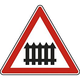 Panneau triangle passage à niveau manuel ou automatique 700 Ecolign A7 cl2 - NADIA SIGNALISATION - TRI700E2A7