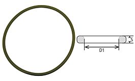 Joint or d.int 11.90x2.62 BUISARD - 719787