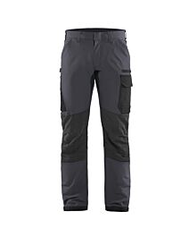 Pantalon maintenance stretch 4D Blåkläder 1422 Gris moyen/Noir Blaklader - 142216459699C
