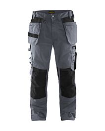 Pantalon artisan Blåkläder 1555 Gris clair/Noir Blaklader - 155518609499C