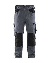 Pantalon artisan sans poches flottantes Blåkläder 1556 Gris clair/Noir Blaklader - 155618609499C