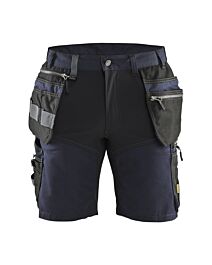 Short artisan stretch Blåkläder 1598 Marine foncé/Noir - 159818608699C