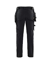 Pantalon artisan Stretch 4D Blåkläder 1720 Noir Blaklader - 172016459900C