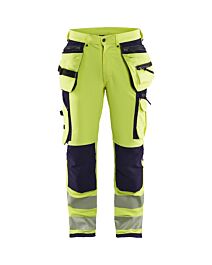 Pantalon artisan haute-visibilité stretch 4D Blåkläder 1997 Jaune fluo/Marine Blaklader - 199716423389C