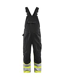 Salopette haute-visibilité Blåkläder 2662 Noir/Jaune fluo Blaklader - 266218009933C