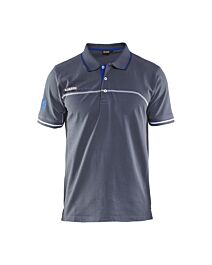 Le Polo Blaklader Blåkläder 3327 Gris clair/Bleu roi Blaklader - 332710509485