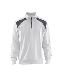 Sweat camionneur Blåkläder 3353 Blanc/Gris clair Blaklader - 335311581094