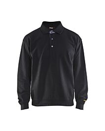 Sweat col polo Blåkläder 3370 Noir Blaklader - 337011589900