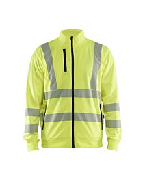 Sweat zippé haute-visibilité Blåkläder 3563 Jaune fluo Blaklader - 356325383300