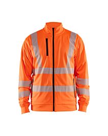 Sweat zippé haute-visibilité Blåkläder 3563 Orange fluo Blaklader - 356325385300
