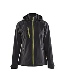 Veste Softshell Femme Blåkläder 4719 Noir/Jaune fluo Blaklader - 471925139933