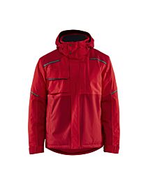 Veste hiver à capuche stretch Blåkläder 4881 Rouge/rouge foncé Blaklader - 488119875658
