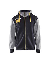 Sweat zippé édition limitée Blåkläder 9406 Marine foncé/Gris chiné Blaklader - 940611578690