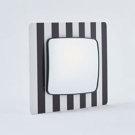 Miroir de sortie carré de 40 x 30cm usage domaine public - MOTTEZ - B319PPV