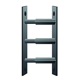 Barre de sécurité noire télescopique 30/55 cm pour fenêtre 39/52cm - MOTTEZ - B942V