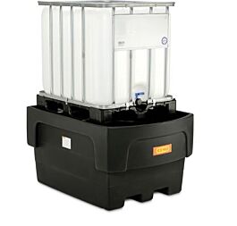 Bac CUBI-PE 1100/1 collecteur avec caillebotis PE CEMO - 10951