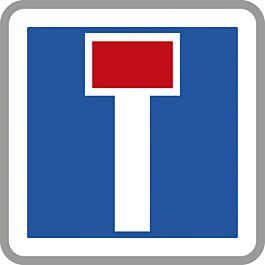 Panneau carré Impasse 500 Ecolign C13a cl1 - NADIA SIGNALISATION - 1011029