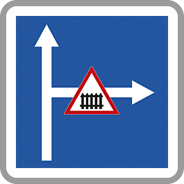 Panneau carré circulation particulière 900 Ecolign C24cex1 cl2 - NADIA SIGNALISATION - CAR900E2C24cex1